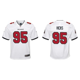 Youth Tampa Bay Buccaneers Akiem Hicks White Game Jersey
