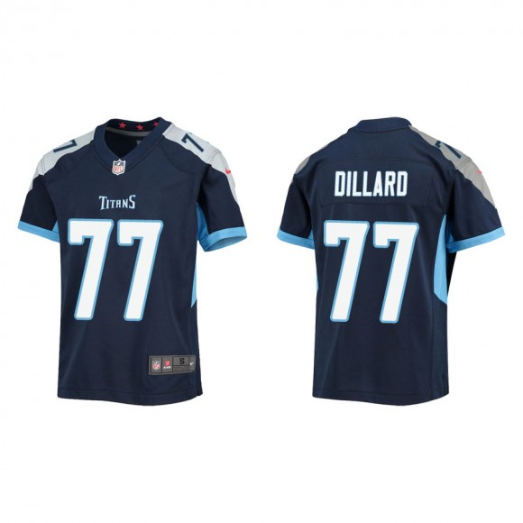 Youth Tennessee Titans Andre Dillard Navy Game Jersey
