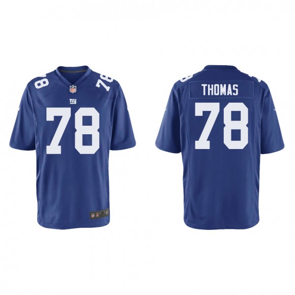 Youth Andrew Thomas New York Giants Royal Game Jersey