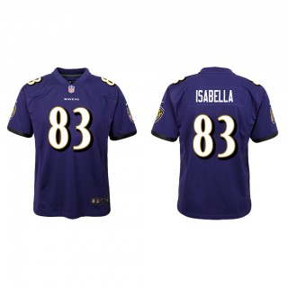 Youth Andy Isabella Purple Game Jersey