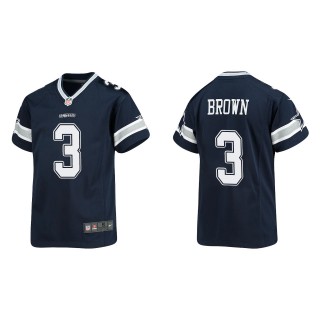 Youth Dallas Cowboys Anthony Brown Navy Game Jersey