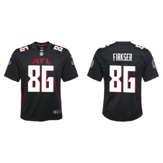 Youth Atlanta Falcons Anthony Firkser Black Game Jersey