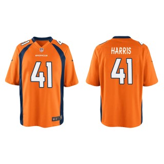Youth Denver Broncos Anthony Harris Orange Game Jersey