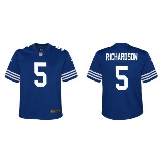 Youth Anthony Richardson Royal 2023 NFL Draft Alternate Game Jersey