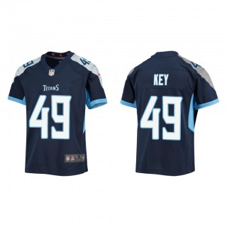 Youth Arden Key Navy Game Jersey