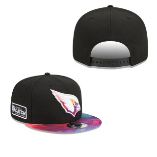 Youth Arizona Cardinals Black 2023 NFL Crucial Catch Snapback Hat
