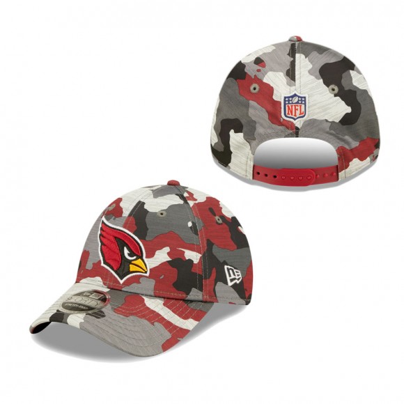 Youth Arizona Cardinals Camo 2022 NFL Training Camp Official 9FORTY Adjustable Hat