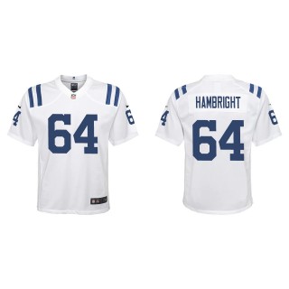 Youth Indianapolis Colts Arlington Hambright White Game Jersey