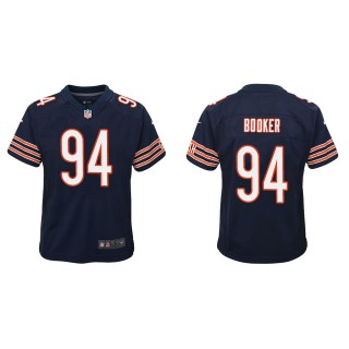 Youth Bears Austin Booker Navy Game Jersey