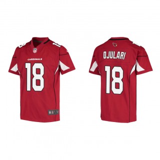 Youth B.J. Ojulari Cardinal 2023 NFL Draft Game Jersey