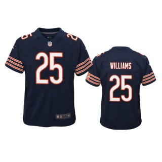 Youth Bears Damien Williams Navy Game Jersey
