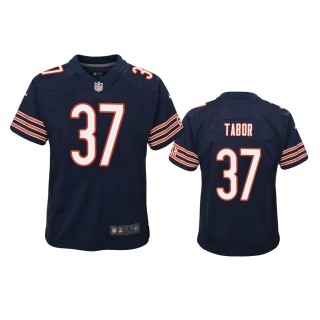 Youth Bears Teez Tabor Navy Game Jersey