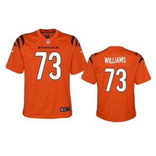 Youth Cincinnati Bengals Jonah Williams Orange 2021 Game Jersey