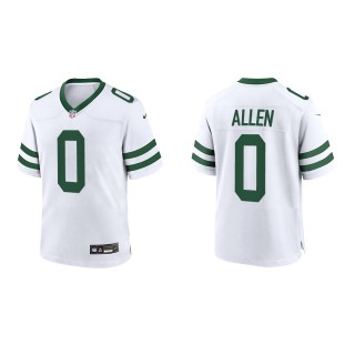 Youth Jets Braelon Allen White Legacy Game Jersey