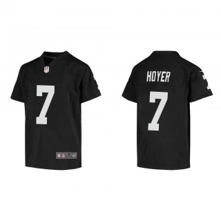 Youth Brian Hoyer Black Game Jersey