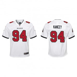 Youth Calijah Kancey White 2023 NFL Draft Game Jersey