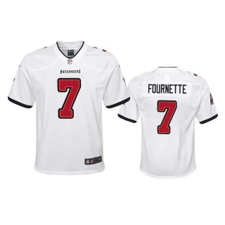 Youth Buccaneers Leonard Fournette White Game Jersey