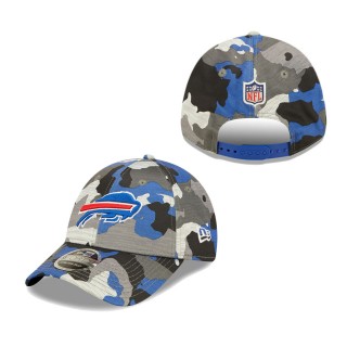 Youth Buffalo Bills Camo 2022 NFL Training Camp Official 9FORTY Adjustable Hat