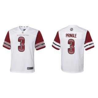 Youth Commanders Byron Pringle White Game Jersey