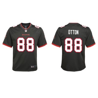 Youth Buccaneers Cade Otton Pewter 2022 NFL Draft Alternate Game Jersey