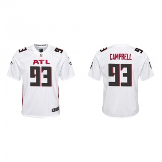 Youth Calais Campbell White Game Jersey