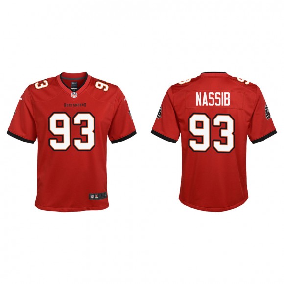 Youth Tampa Bay Buccaneers Carl Nassib Red Game Jersey