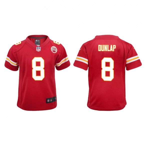 Youth Kansas City Chiefs Carlos Dunlap Red Game Jersey