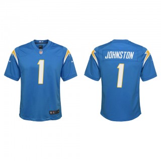 Youth Quentin Johnston Powder Blue 2023 NFL Draft Game Jersey