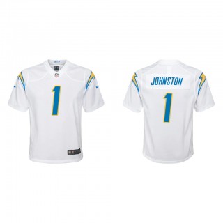 Youth Quentin Johnston White 2023 NFL Draft Game Jersey