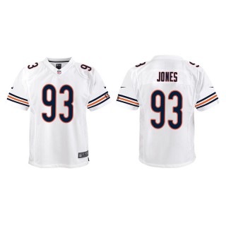 Youth Justin Jones Bears White Game Jersey