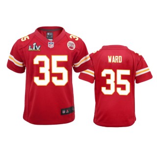 Youth Chiefs Charvarius Ward Red Super Bowl LV Game Jersey