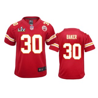 Youth Chiefs Deandre Baker Red Super Bowl LV Game Jersey