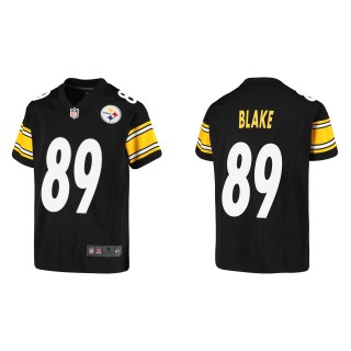 Youth Pittsburgh Steelers Christian Blake Black Game Jersey