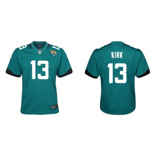 Youth Jaguars Christian Kirk Teal Game Jersey
