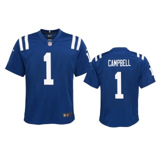 Youth Colts Parris Campbell Royal Game Jersey