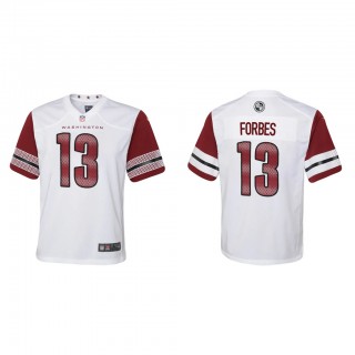 Youth Emmanuel Forbes White 2023 NFL Draft Game Jersey