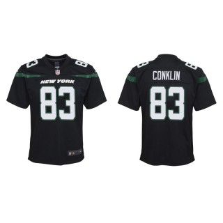 Youth New York Jets Conklin Black Game Jersey
