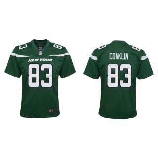 Youth New York Jets Conklin Green Game Jersey