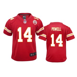Youth Chiefs Cornell Powell Red Game Jersey