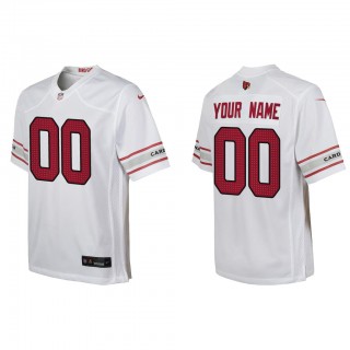 Youth Custom White Game Jersey