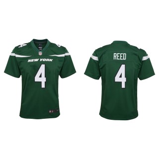 Youth New York Jets D.J. Reed Green Game Jersey