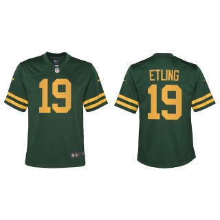 Youth Green Bay Packers Danny Etling Green Alternate Game Jersey
