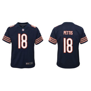 Youth Chicago Bears Dante Pettis Navy Game Jersey