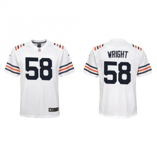 Youth Darnell Wright White 2023 NFL Draft Classic Game Jersey
