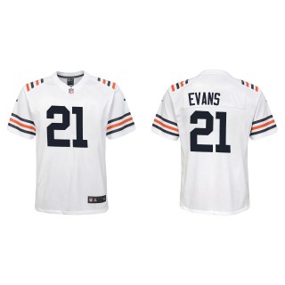 Youth Darrynton Evans Chicago Bears White Alternate Classic Game Jersey