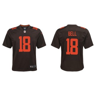 Youth Browns David Bell Brown 2022 NFL Draft Alternate Game Jersey