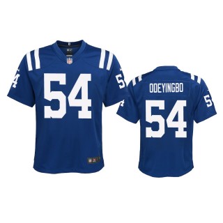 Youth Colts Dayo Odeyingbo Royal Game Jersey