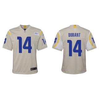 Youth Rams Decobie Durant Bone Game Jersey