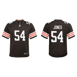 Youth Cleveland Browns Deion Jones Brown Game Jersey