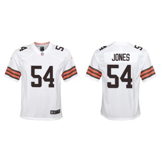 Youth Cleveland Browns Deion Jones White Game Jersey
